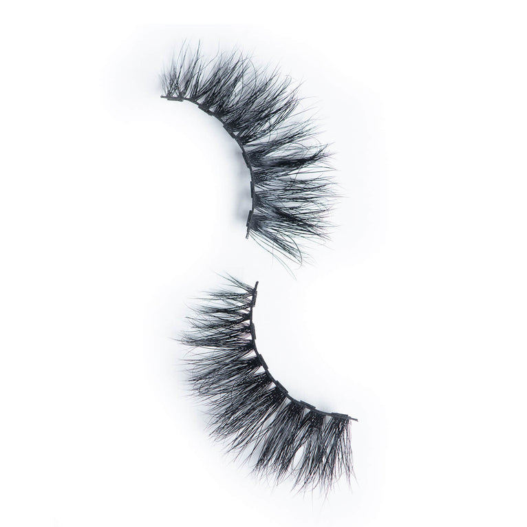 Curly false magnetic lashes 